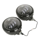 Set of 2 LED Auxiliary Spot Fog Lights for Harley Touring (2014–2023)