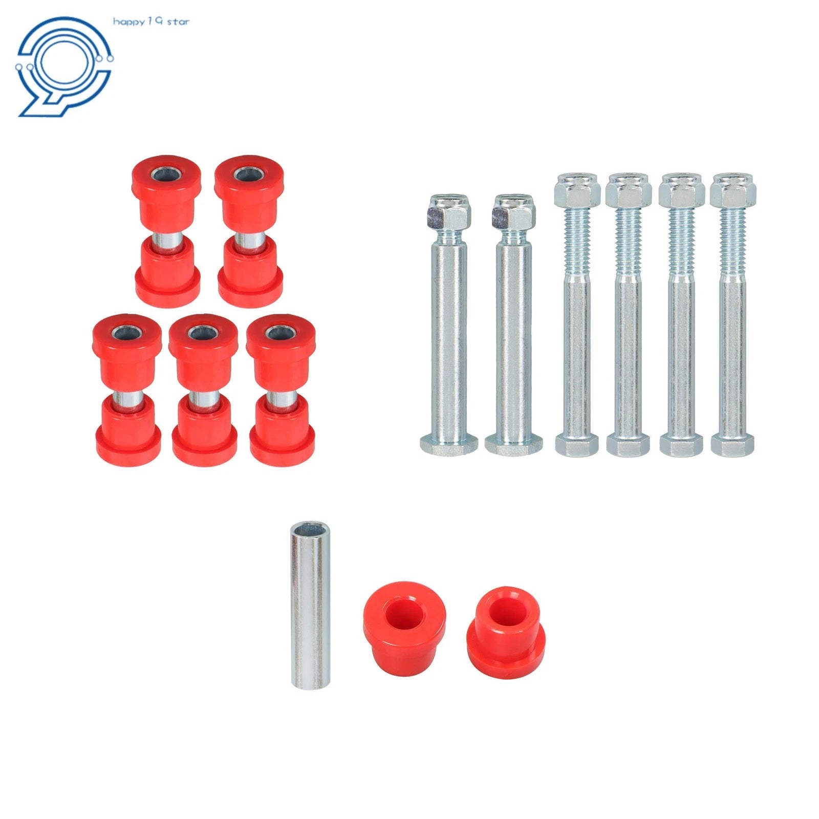 Rear Leaf Spring Bushing Kit for EZGO TXT (1996-2023)