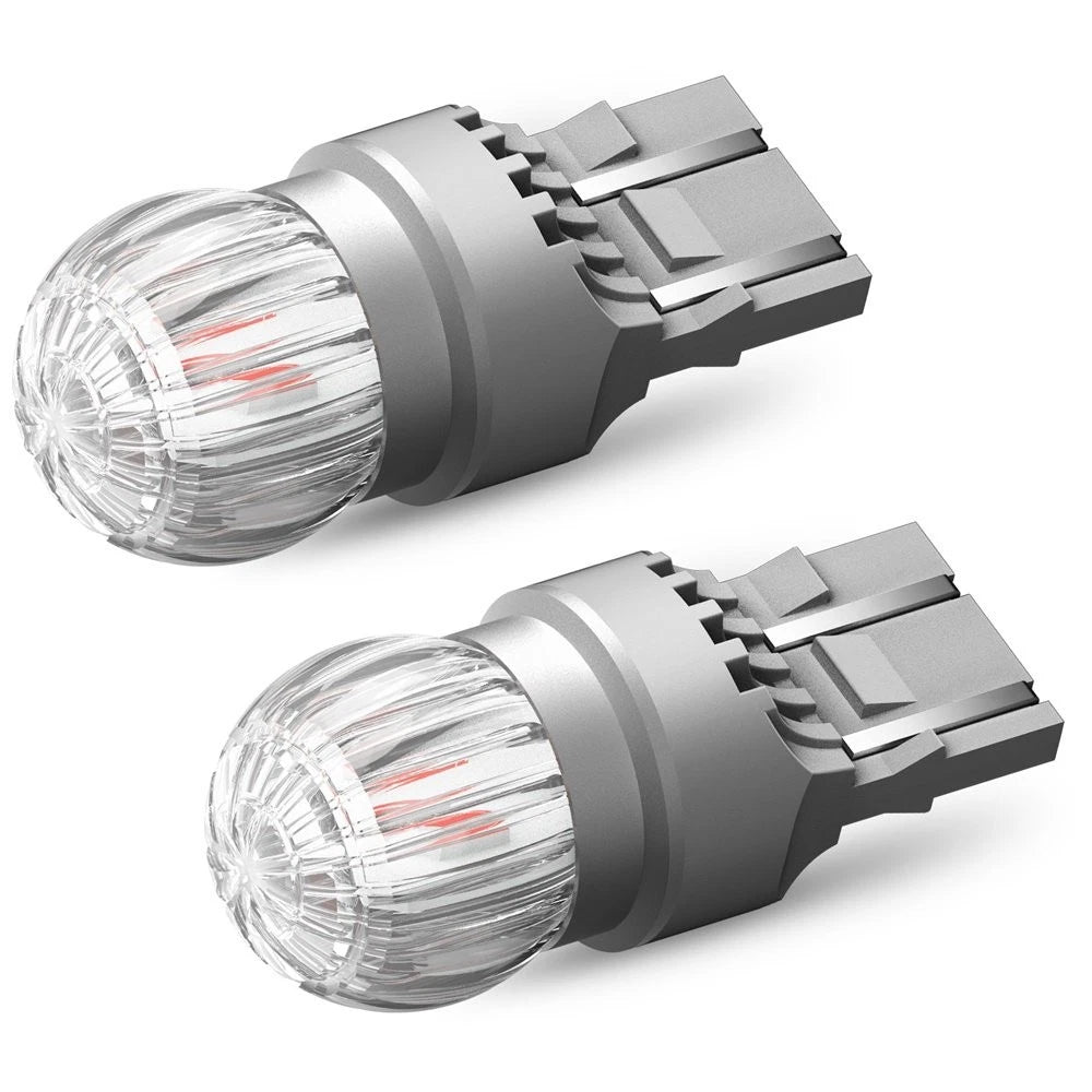 Set of 2 AUXITO 7443 7441 LED Red Brake Light Bulbs for