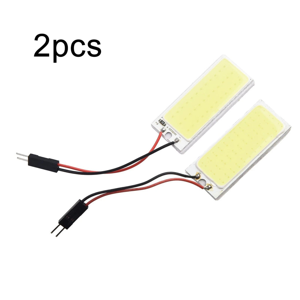 2X 36-COB LED Dome Map Light Bulbs for Interior Panel Lamp (DC12V)