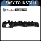 Left Front Bumper Retainer Bracket No. 86513D4000 for Kia Optima (2016–2020)