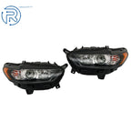 Set of 2 Headlights for Ford Fusion (2013-2016) Halogen Assembly