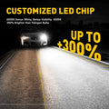 AUXITO 9006 HB4 LED Headlight Bulb Kit 20000LM 6500K Low Beam for