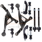 10Pcs Front Lower Control Arm Tie Rod End Sway Bar for Dodge Stratus (2001–2006)
