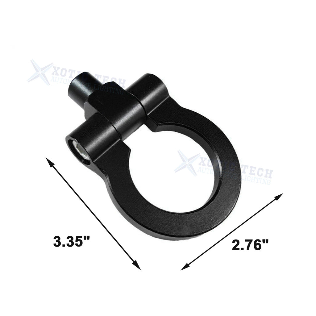 Towing Hook with Air Valve Caps and Quick Release Fastener for Lexus IS-F (2006-2013)
