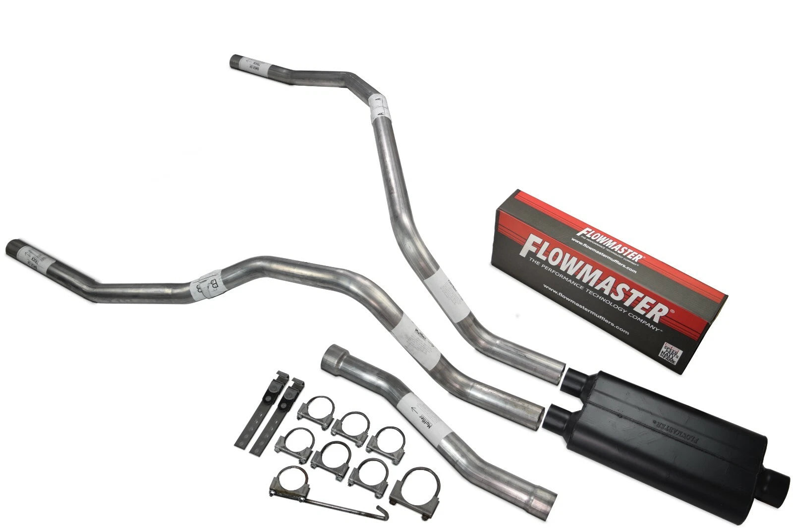 Dual Exhaust 2.5" Flowmaster 50 Series for Nissan Titan (2004–2006)