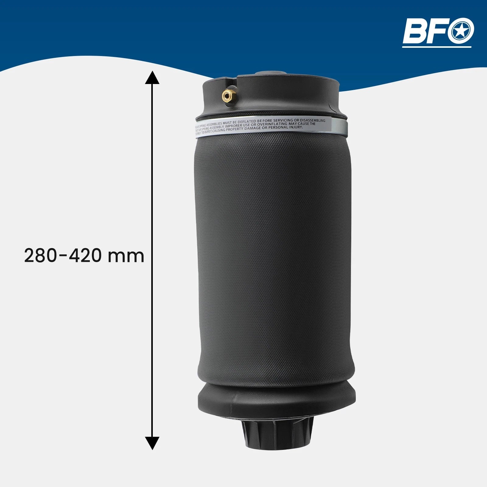 2X Rear Air Suspension Spring Bag for Mercedes Benz GL350 (2010–2015)
