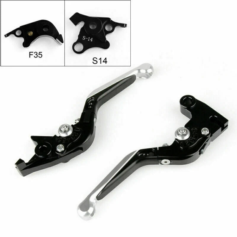 Adjustable Brake Clutch Levers for Suzuki GSXR1000 (2007–2008) SIL T9