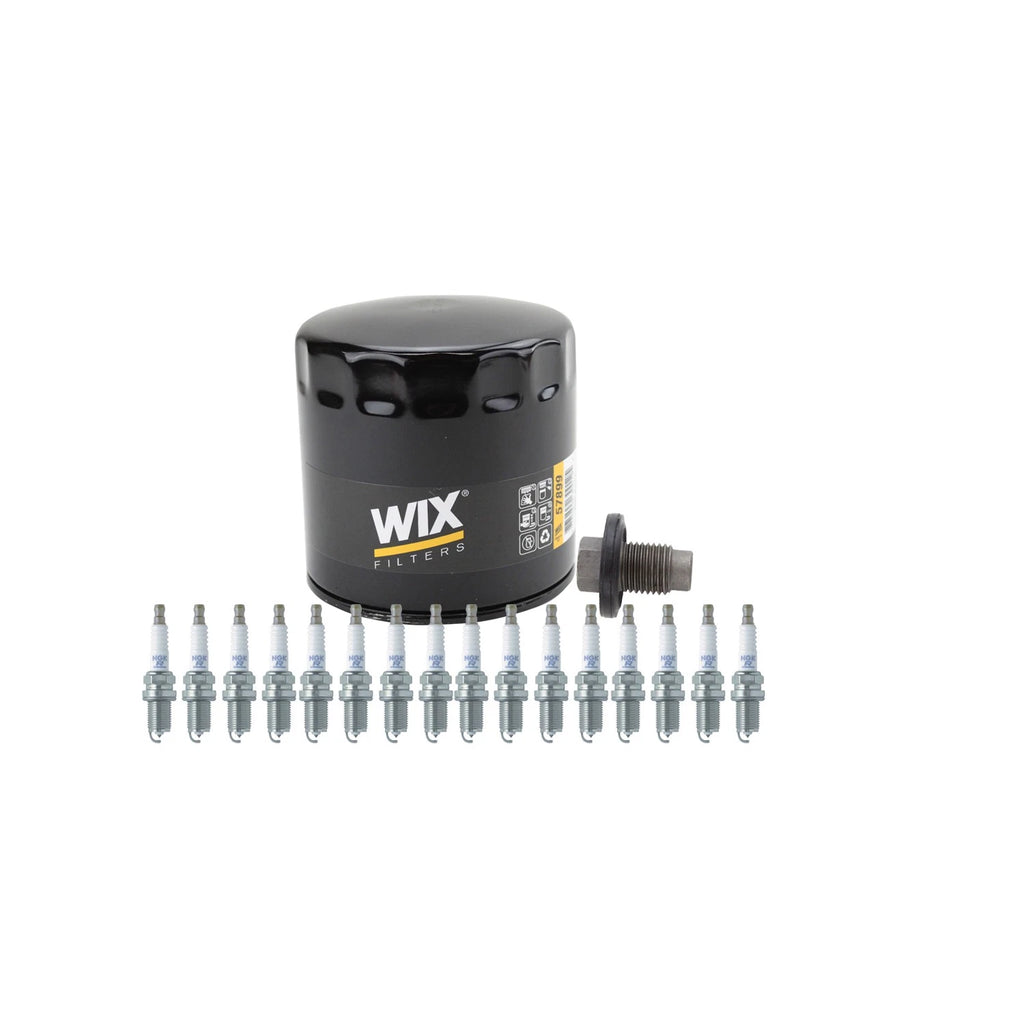 Wix Engine Oil Filter & NGK Spark Plug Kit for Dodge Challenger Charger (2015–2023)