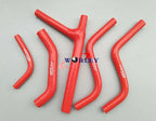 Silicone Radiator Hose for Honda CR125R CR125 1987-1988 ( Blue)