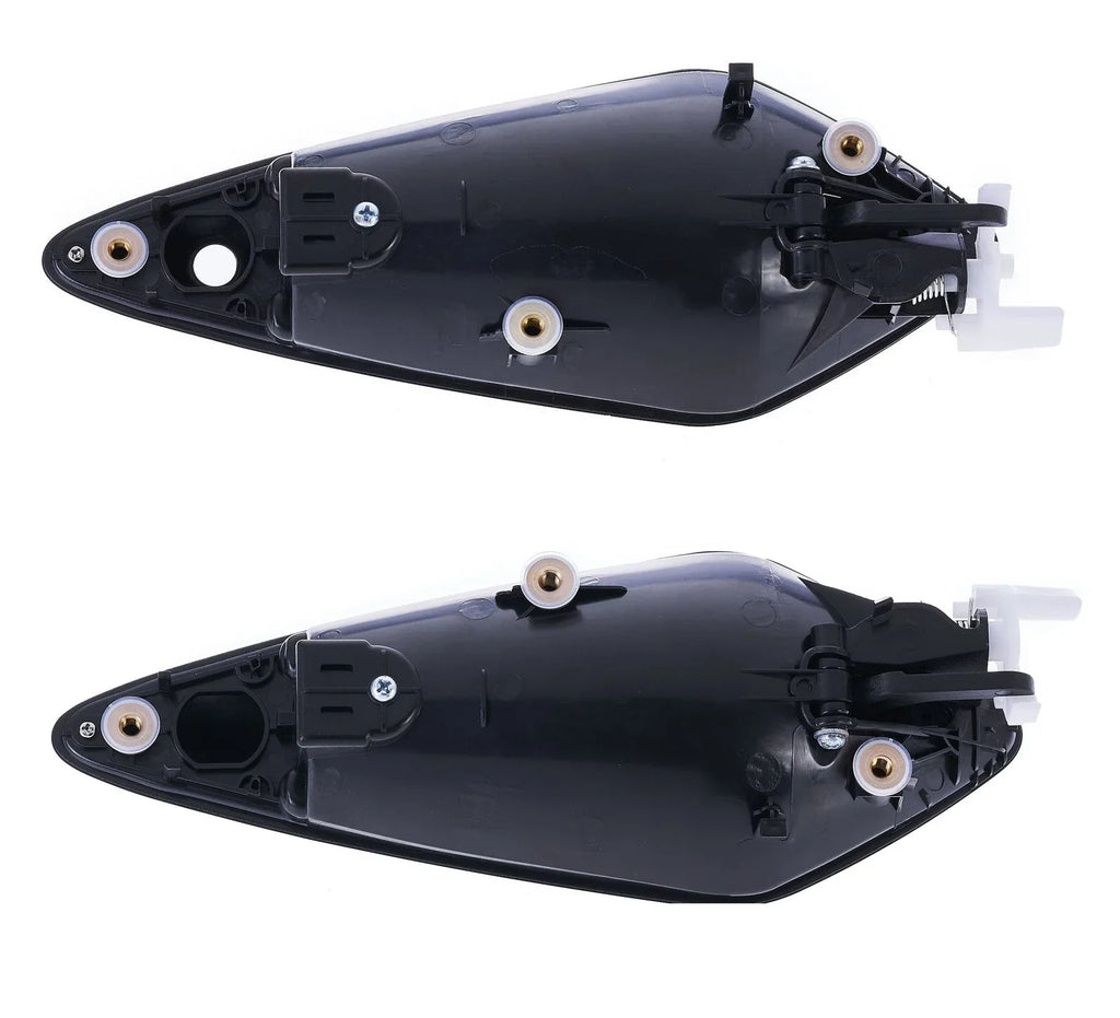 2 x Front LH+RH Silver/Black Door Handle for Honda Civic FK/FN (2006–2015)