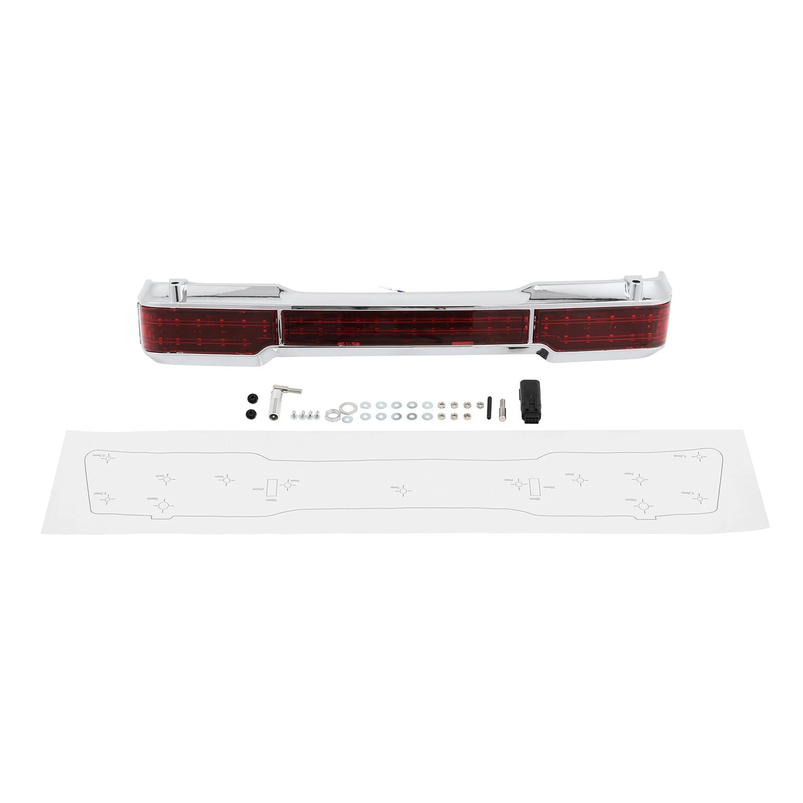 LED Tail Brake Light for Harley Touring Models (1997–2008)