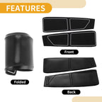Dashboard Cover for Ford Bronco (2021–2024) Black Gray Set of 1