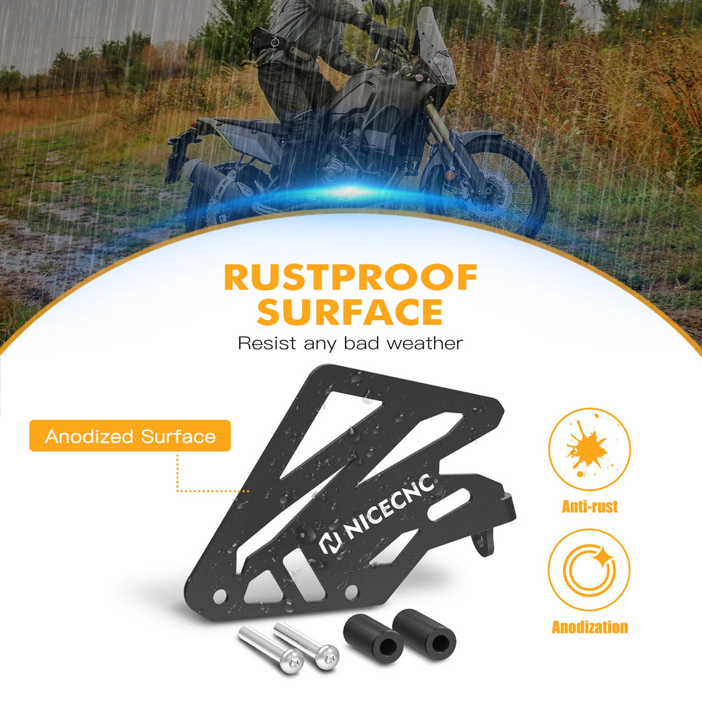Rear Brake Caliper Guard Protector for Yamaha Tenere 700 (2019–2024)