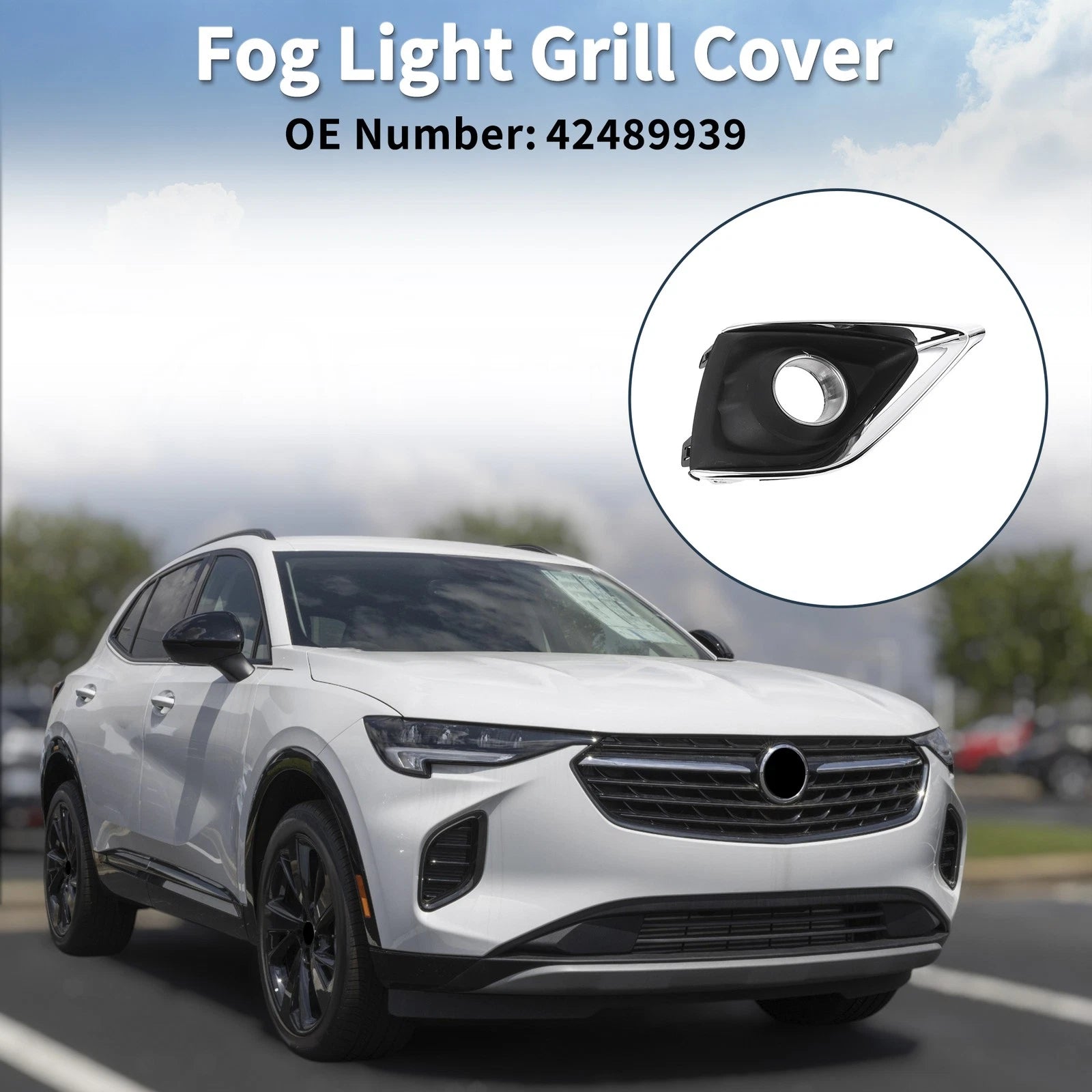 Fog Light Grill for Buick Envision (2019–2020) No. 42489939