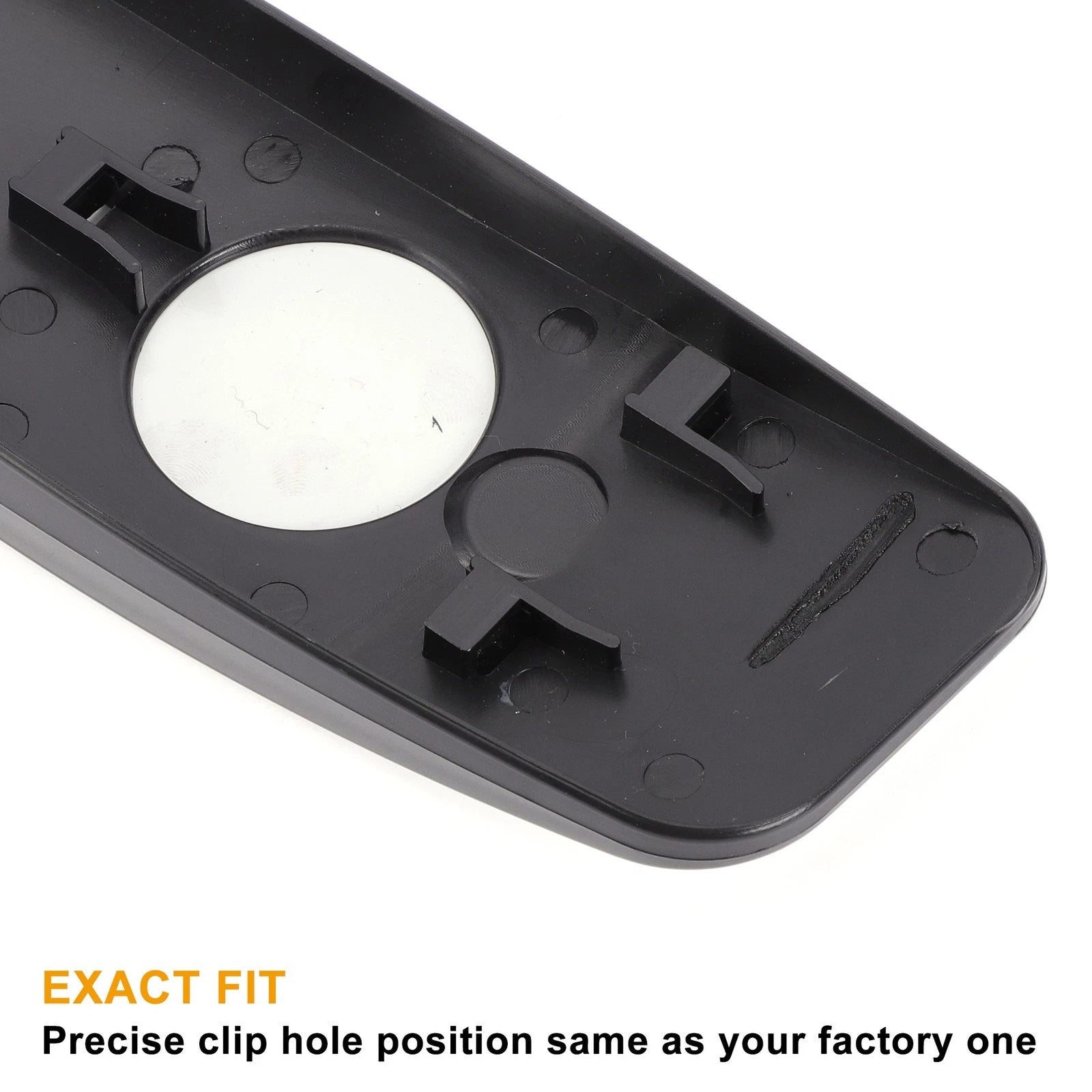Left Lower White Mirror Glass w/ Back for Mercedes Sprinter (2006–2011)