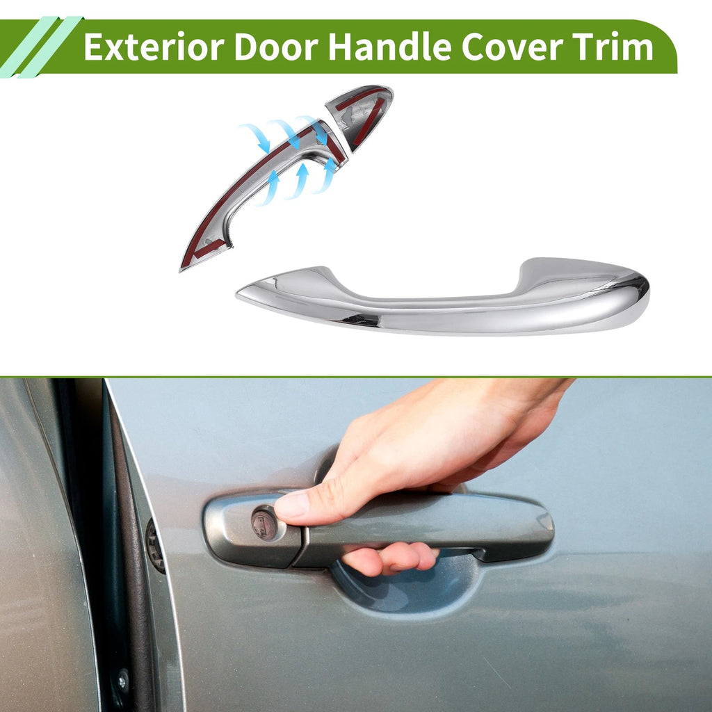 Exterior Door Handle Cover Trim for Mercedes-Benz C GLC Class (2015–2021)