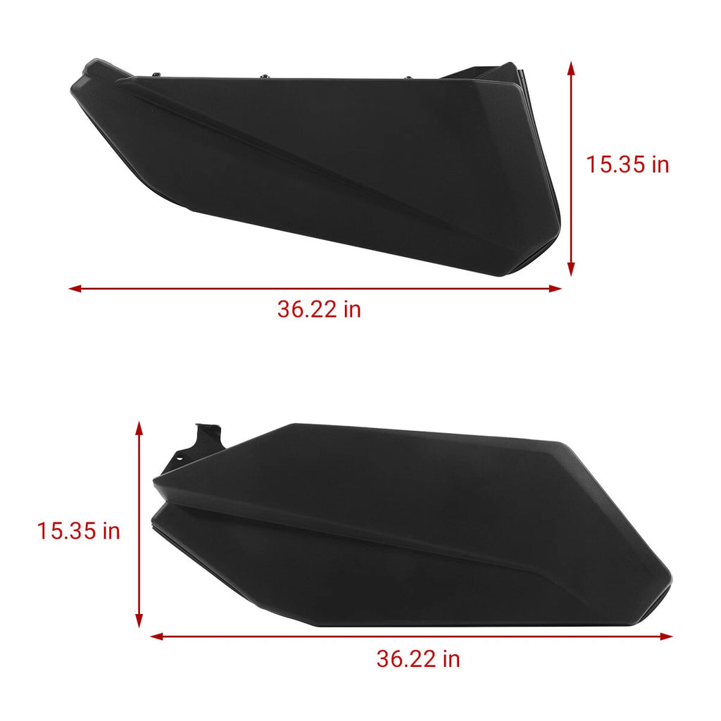 Lower Door Panel Inserts for Can Am Maverick X3 Max R Turbo (2017–2025)