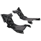 Rear Left Bumper Bracket for Ram 2500 3500 (2019–2024) 68451115AA Black Steel