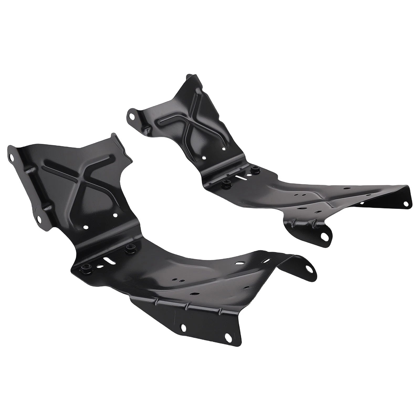 Rear Left Bumper Bracket for Ram 2500 3500 (2019–2024) 68451115AA Black Steel