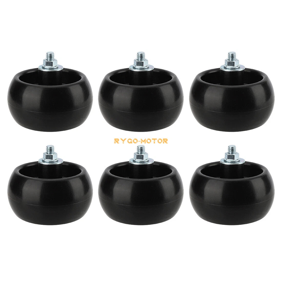 6pcs Deck Wheels for Ferris Simplicity Snapper (1714760, 210-043, 12060)