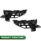 Front Bumper Bracket Support for Toyota Prius V (2012–2018) Left + Right