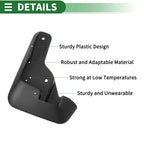 Set of 4 Mud Flaps Splash Guards for Nissan Almera (2012–2018)
