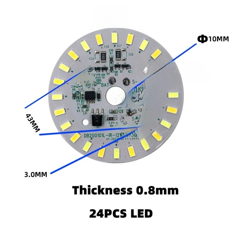 12W LED Light for SMD Dual Color White Warm (24pcs)