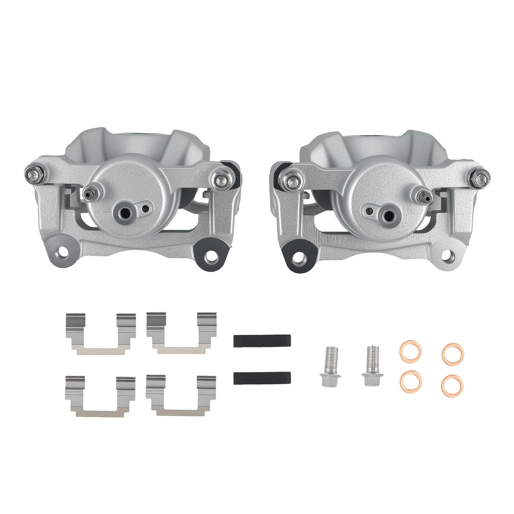 Set of 2 Front Brake Calipers for Toyota Corolla Pontiac Vibe (2003–2008)