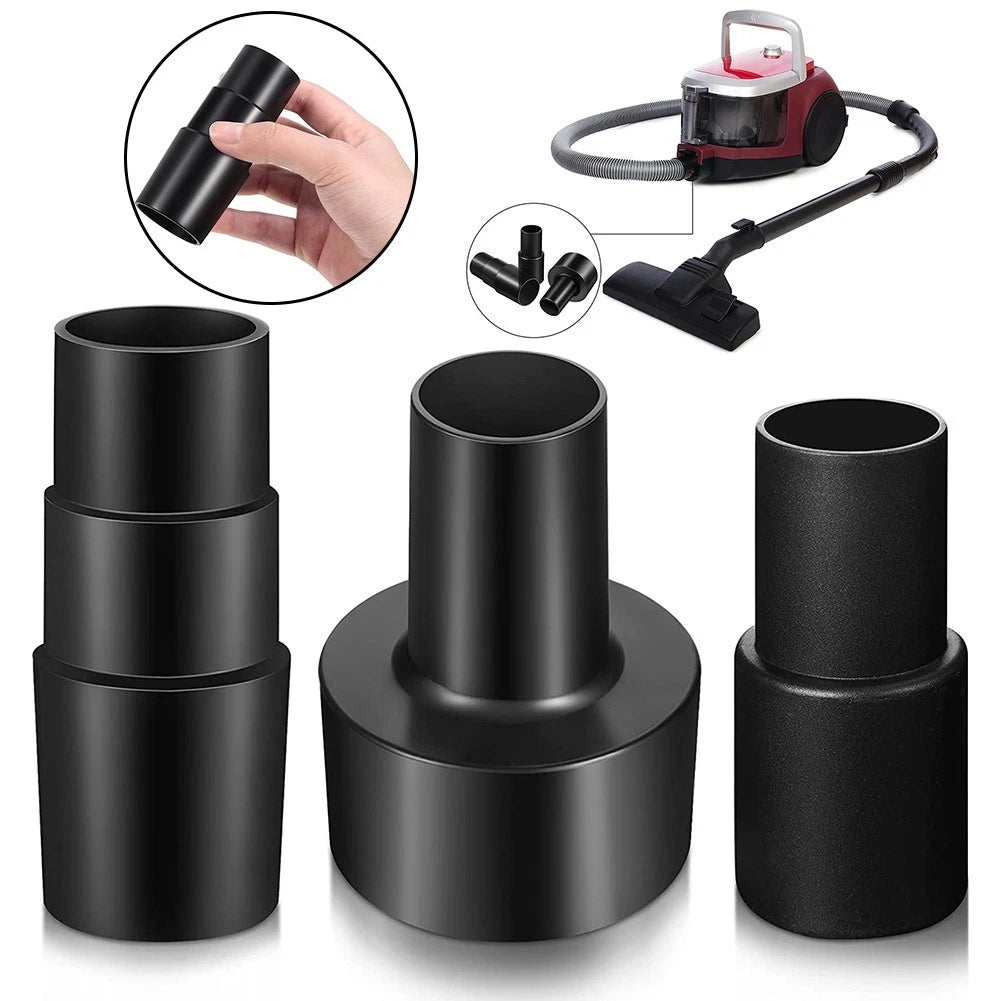 3pcs Vacuum Hose Adapter Set 2-1/2 to 1-1/4, 1-1/4 to 1-3/8, 1-3/8 to 1-1/4