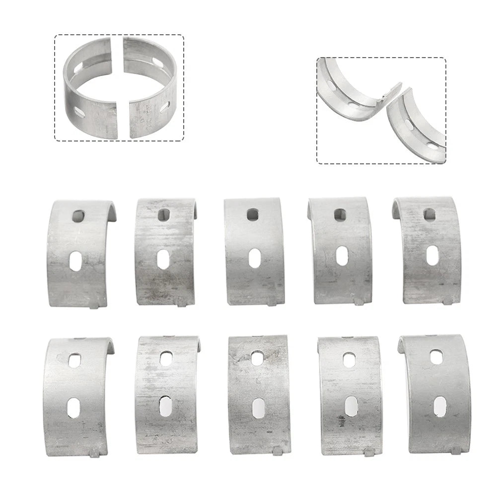 10X +50 Crankshaft Main Bearing Set for BMW S1000XR (2018–2023) S1000RR (2018–2020)