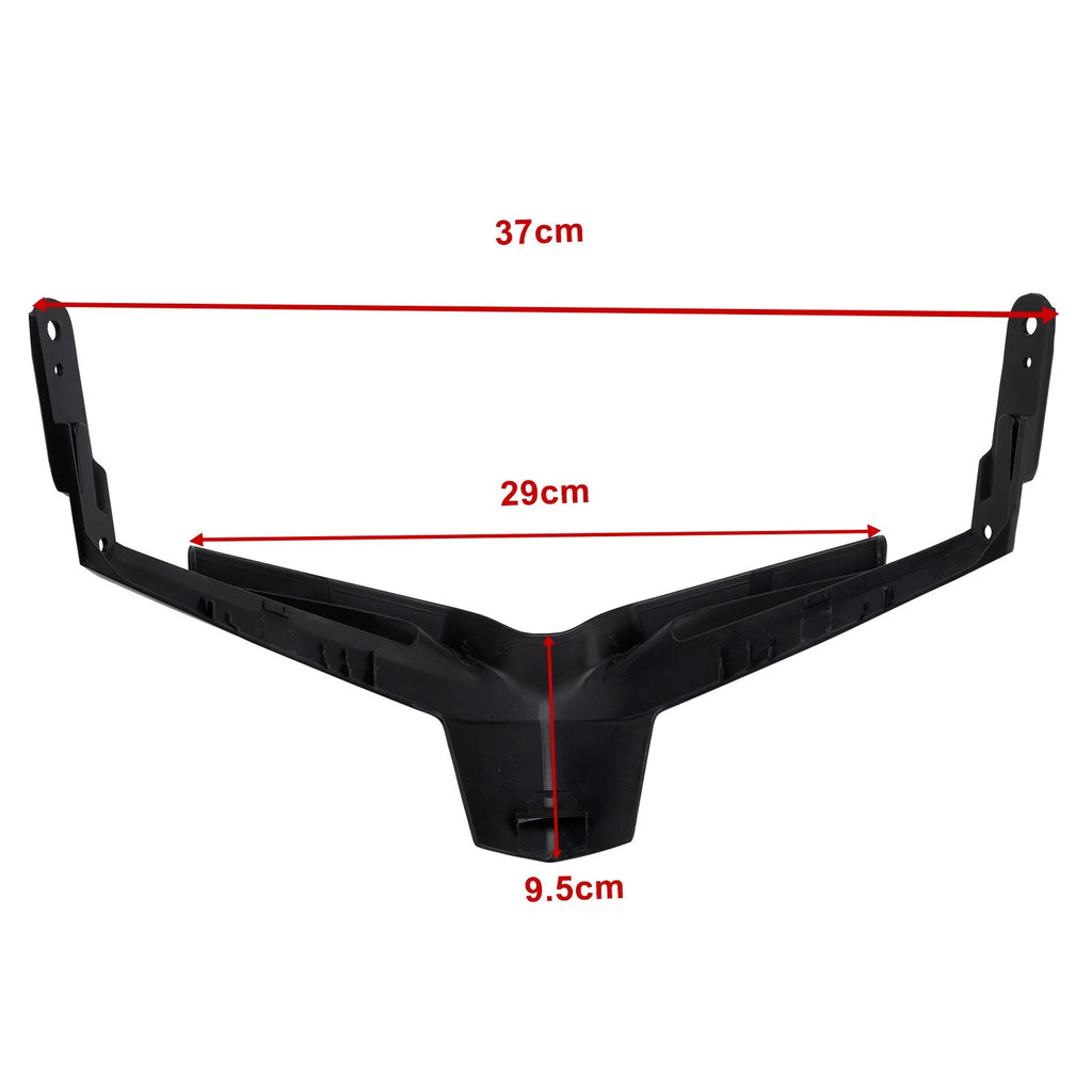 Front Upper Nose Headlight Cover Fairing for Honda CBR650R (2024–2025) Black