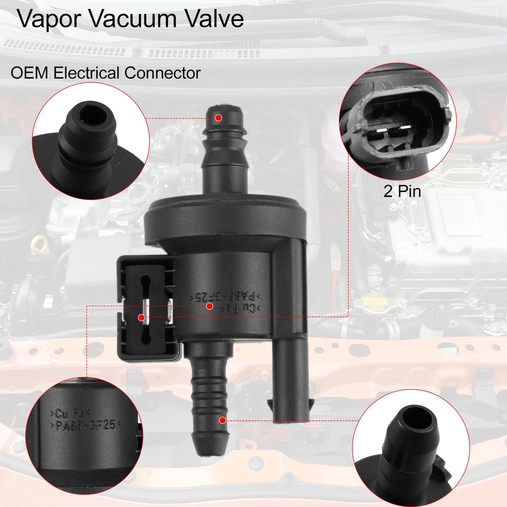 Vacuum Solenoid Purge Valve for Ford Fusion, Lincoln (2013–2016) AG9N-9C915-AA