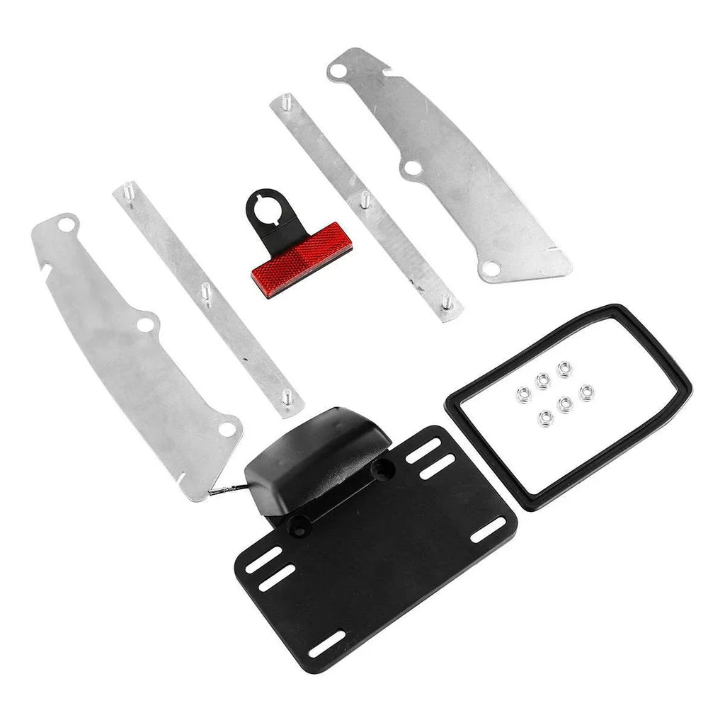 Rear Fender Fascia w/ Red Light for Harley Touring Road Glide King (2009-2013)