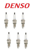 Set of 6 Spark Plugs Denso for Lexus ES250 ES300, Nissan Maxima, Toyota Camry MR2