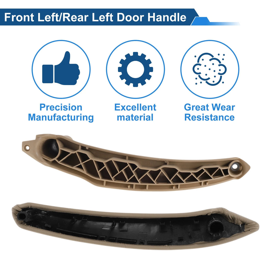 Inner Door Panel Handle for BMW X5 X6 E70 E71 E72 (2007–2013) No. 51416969403 Beige