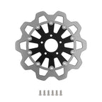 1PC Front Brake Rotor Disc for Harley-Davidson Touring (2008–2019) Black