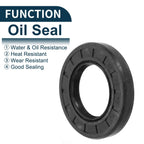 Set of 5 Oil Seal Rotary Shaft Seal NBR Rubber 40x70x10mm