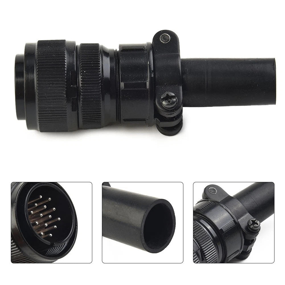 14-Pin Metal Male Plug Connector for Hobart TIG MIG Welder (136961, 141162)