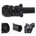14-Pin Metal Male Plug Connector for Hobart TIG MIG Welder (136961, 141162)