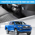 Set of 5 Black Front Rear Seat Covers for Toyota Tacoma (2005–2024)