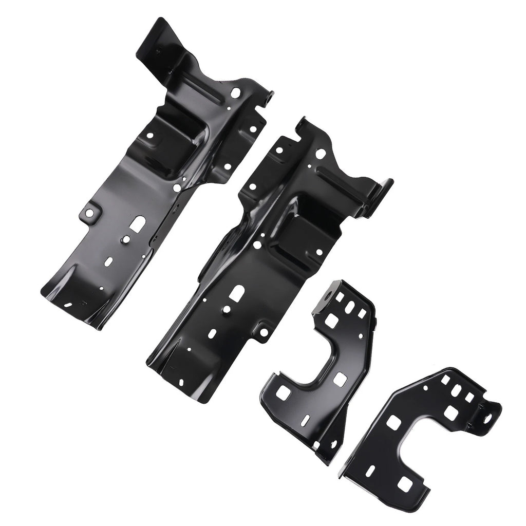 Bumper Bracket Set of 2 Left Right Front for Chevrolet Silverado 1500 (2019–2021) Steel
