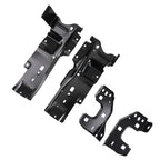 Bumper Bracket Set of 2 Left Right Front for Chevrolet Silverado 1500 (2019–2021) Steel