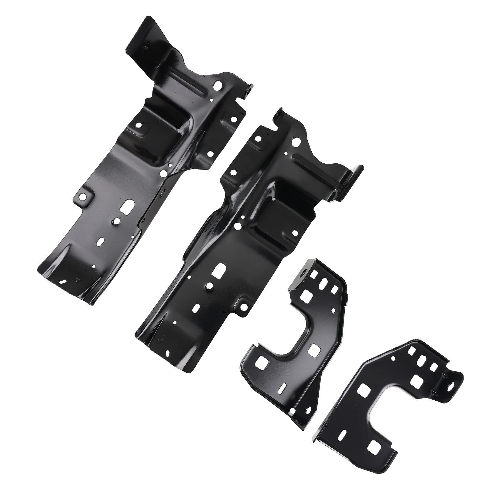 Bumper Bracket Set of 2 Left Right Front for Chevrolet Silverado 1500 (2019–2021) Steel