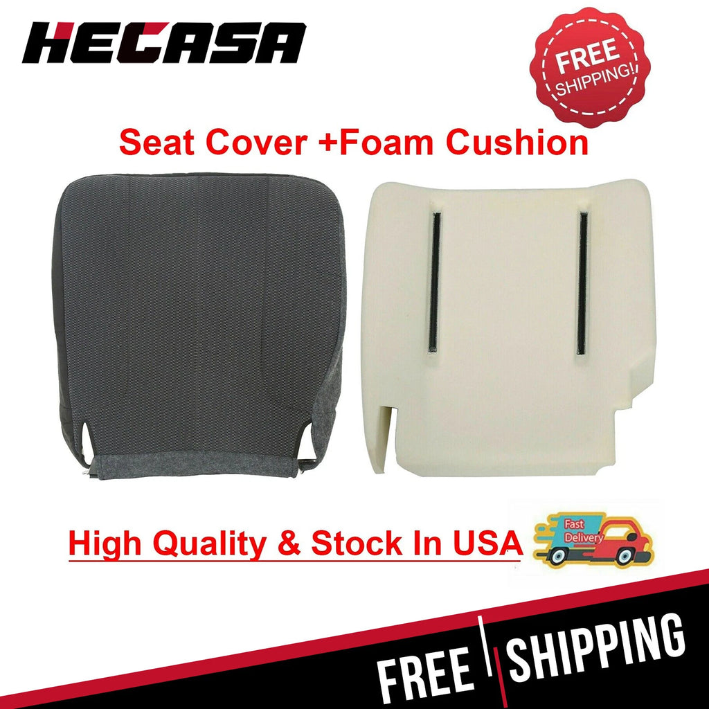 Driver Bottom Seat Cover & Foam Cushion for Dodge Ram 1500 2500 (2002–2005)
