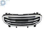 Front Bumper Grille for GMC Terrain SLT SLE (2018-2021) Black Chrome