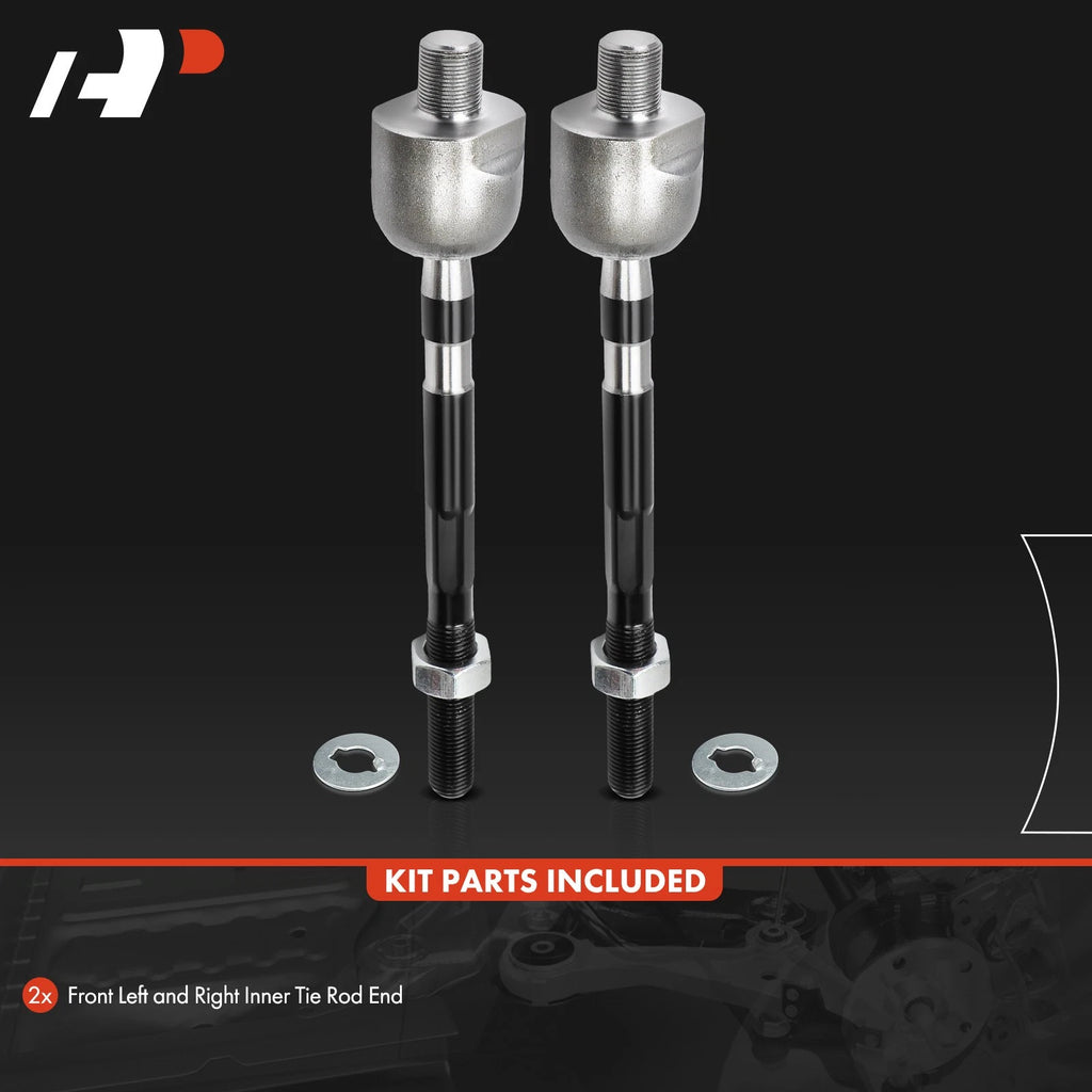 2X Front Inner Side Tie Rod End for Nissan Altima (2007-2012)
