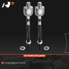 2X Front Inner Side Tie Rod End for Nissan Altima (2007-2012)