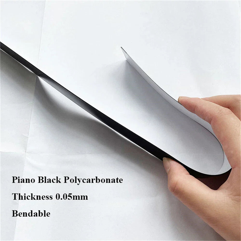 Pillar Post Set Door Trim Glossy Black Cover for Honda CR-V (2017-2022)