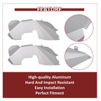Front Solid Aluminum Inner Fender Liners Kit for Jeep Wrangler JK (2007–2018)